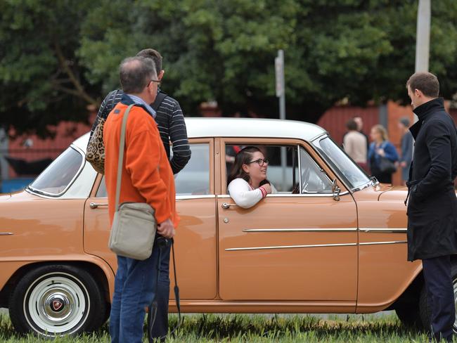 Holden fans mourn the end of an era. Picture: AAP