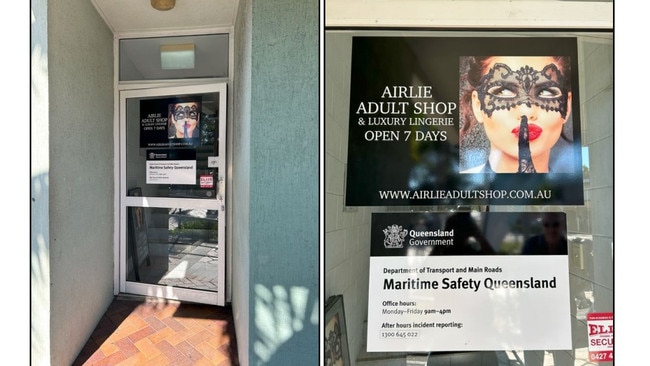 The proposed signage for Airlie Adult Shop and Luxury Lingerie at 3/384 Shute Harbour Rd in Airlie Beach. Picture: Documents lodged to Whitsunday Regional Council