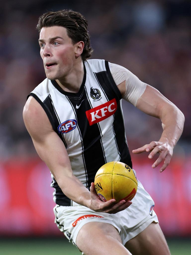 Patrick Lipinski played every game for Collingwood this year. Picture: Mark Stewart