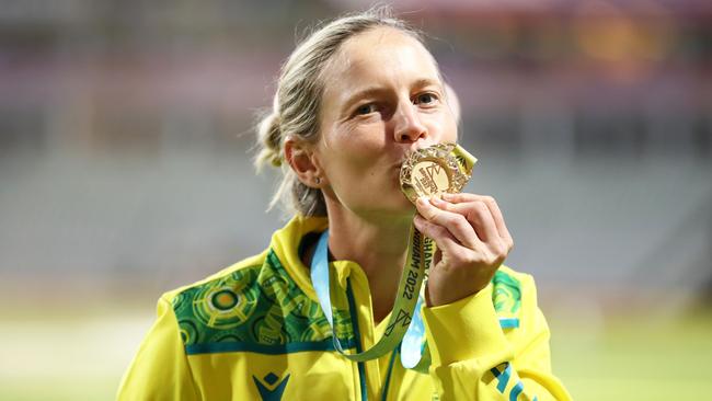 Meg Lanning won Commonwealth Games gold. Picture: Ryan Pierse/Getty Images