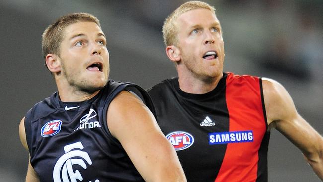 Ex-AFL player Cameron Cloke is the subject of a tug-of-war between two suburban football clubs.