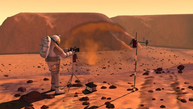 Astronauts traveling to and spending time on Mars will need complex life support systems to keep them alive and able to perform a study of the planet.