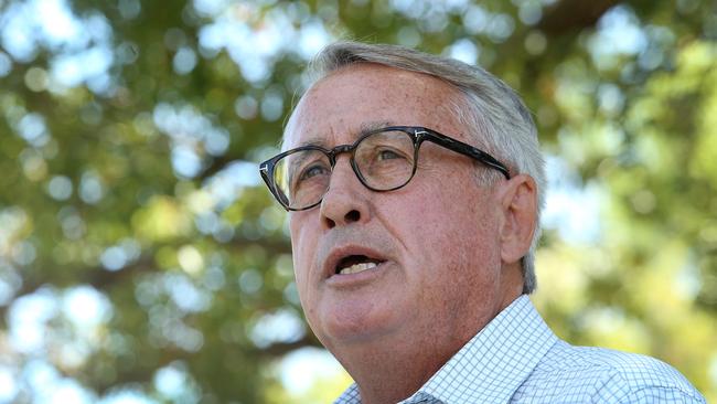 Wayne Swan accused Mark Latham of “ratting on battlers”. Picture: AAP/Jono Searle