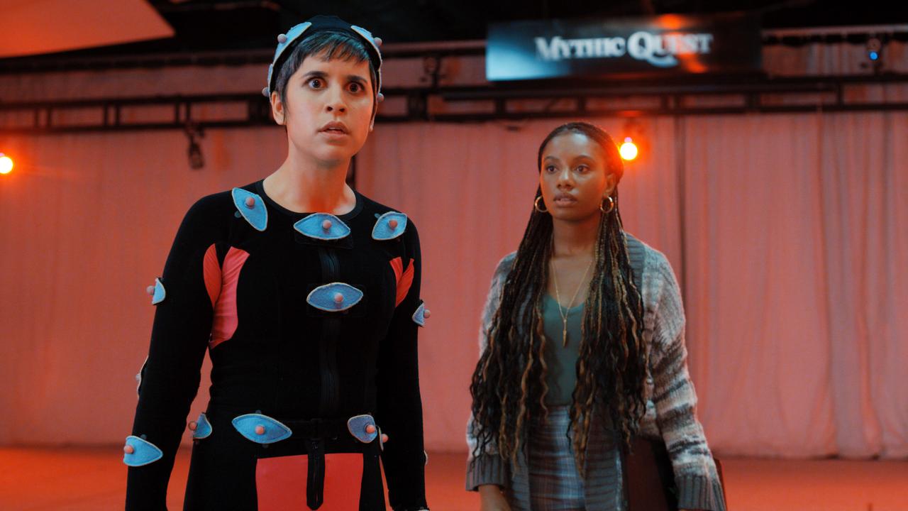 Ashly Burch (left) is also a writer on the show.