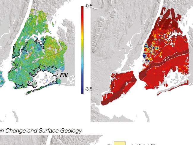 Major city drastically sinking into the ground