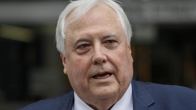 Clive Palmer. Picture: AAP