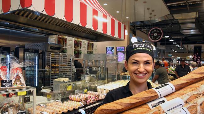 Su Lan at the new bakery at Rowville’s Ritchies Fine Food and Wine Merchants. Picture: Stuart Milligan