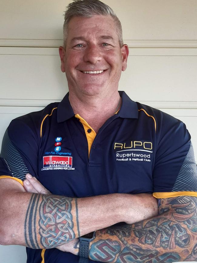 New Rupertswood coach Arron Bray. Picture: Supplied