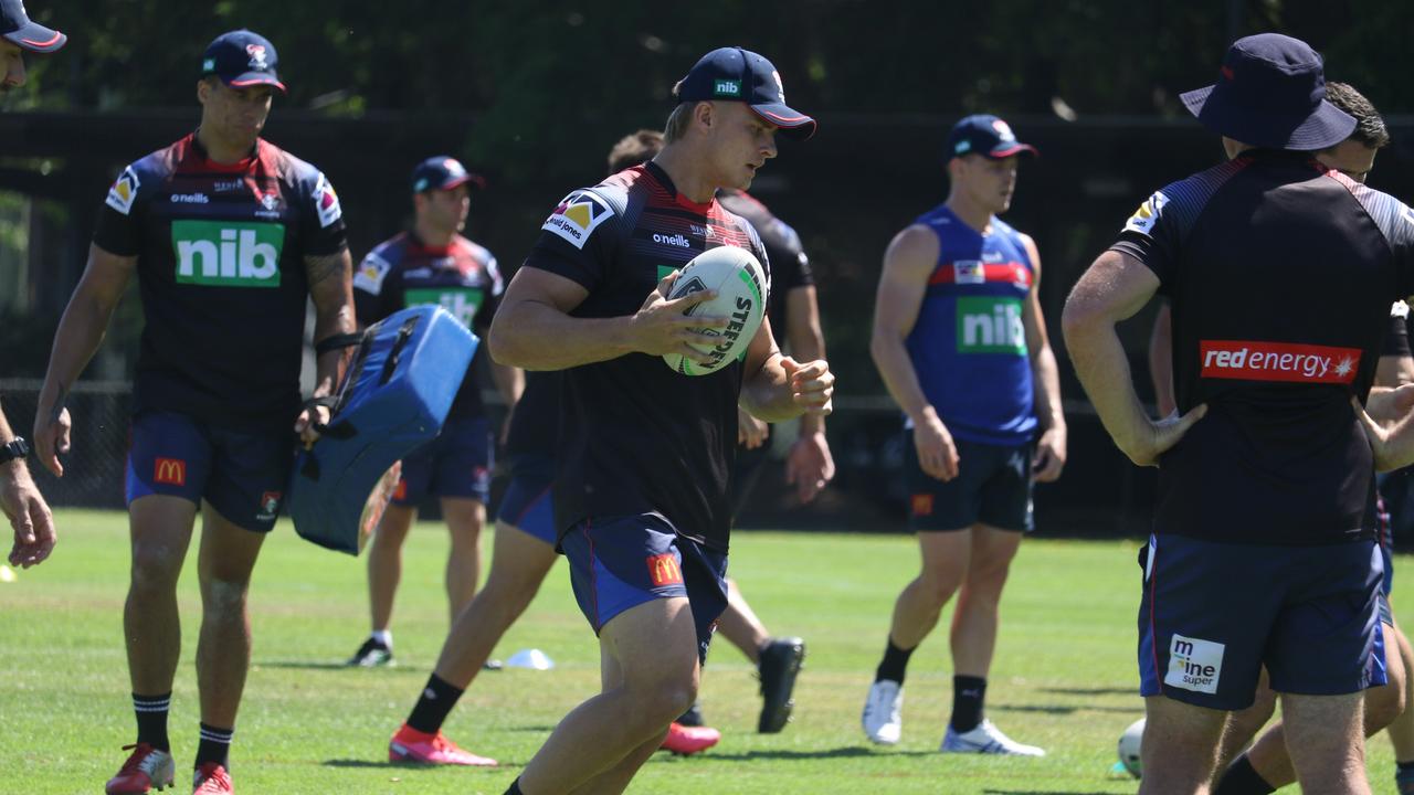 The Knights’ pre-season preparations have been thrown into disarray. Picture: Knights Digital