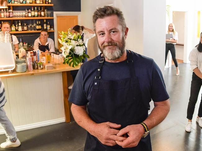 Thursday 09 February  2023New owners of Patch restaurant at Stirling Adelaide Hills. Owner Andy Davies.Pic Roy VanDerVegt