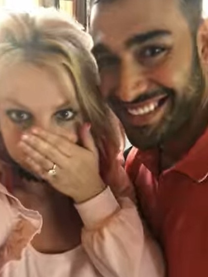 Britney Spears engaged to Sam Asghari. Picture: Instagram