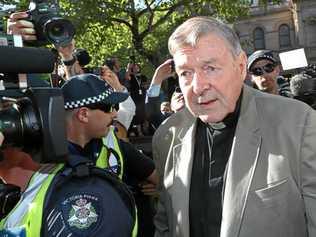 FOUND GUILTY: Cardinal George Pell. Picture: DAVID CROSLING