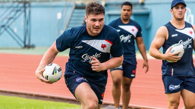 SUNDAY TELEGRAPH SPECIAL New Sydney Roosters star Angus Crichton. Picture: Roosters Digital. 