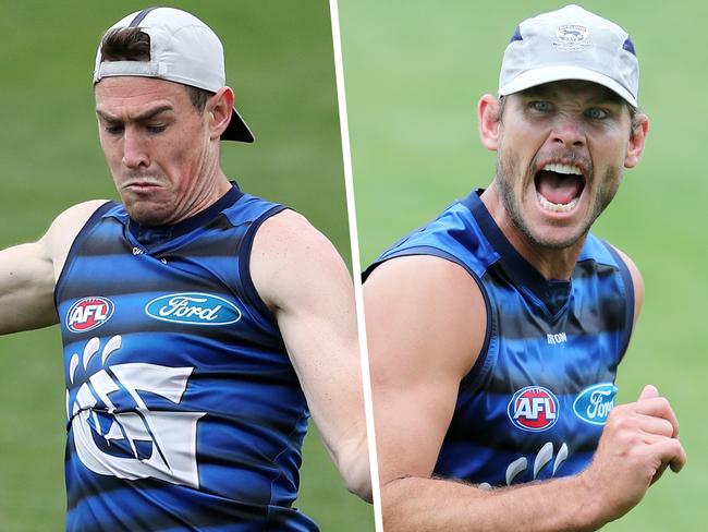 Geelong 2021: Jeremy Cameron and Tom Hawkins