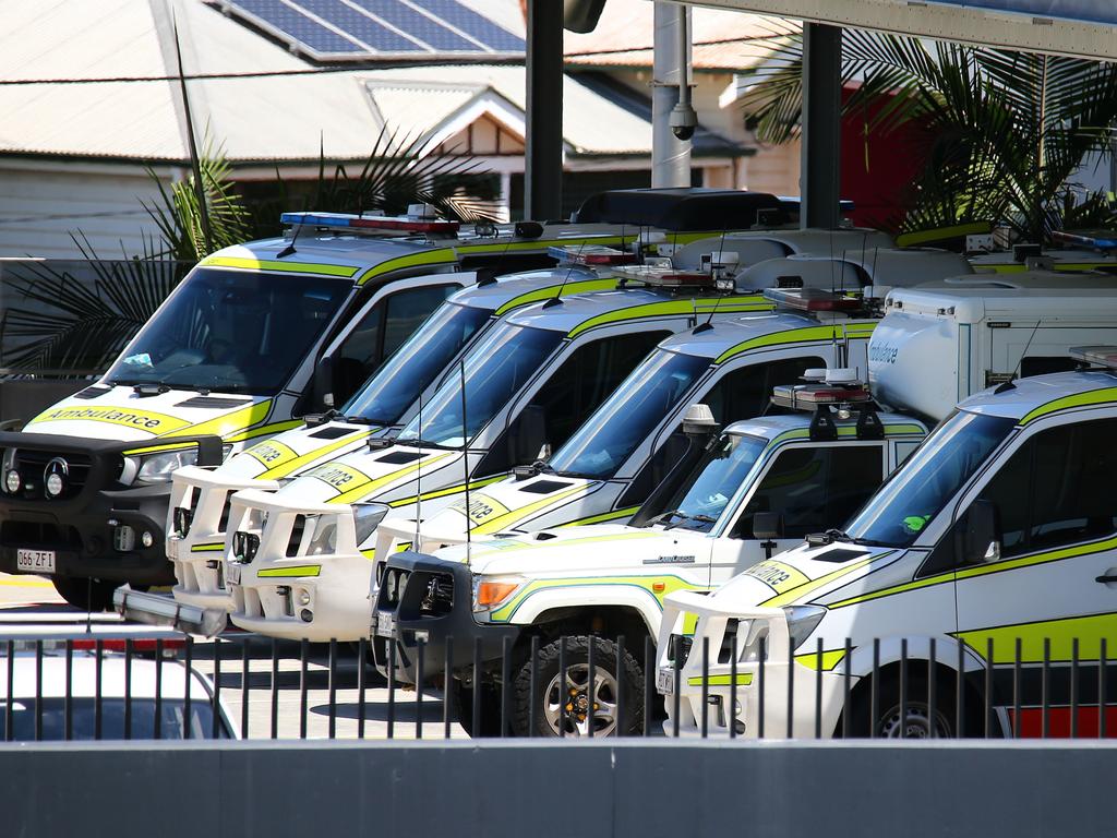 The Queensland government will put $764m of their budget, announced Tuesday, toward reducing ambulance ramping. Picture: David Clark