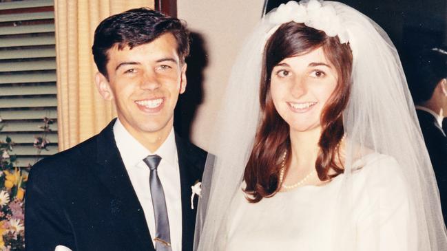 Vili and Rosemary Milisits on their wedding day.