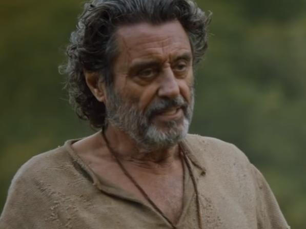 Ian McShane as Brother Ray in Game of Thrones