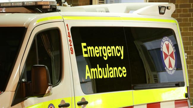 Generic Ambulance images. NSW Ambulance vehicles and Paramedics. RPA Hospital Emergency Department, Camperdown. Pics Bill Hearne