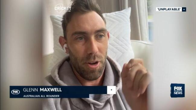 Maxwell shares leg break news