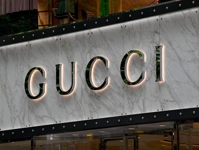 SYDNEY, AUSTRALIA - NewsWire Photos APRIL, 16, 2021: Signage is seen at the Gucci store in the CBD of Sydney. Picture: NCA NewsWire/Bianca De Marchi