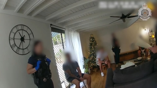 Moment police raid GC property, cocaine worth $1.6 million seized