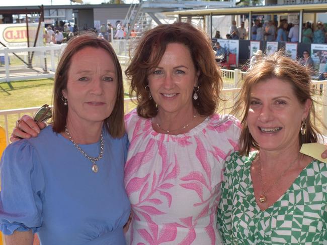 Janelle Whitton, Annette Eastwell and Bev Watt from Warwick at the 2023 Warwick Cup (Photo: Michael Hudson)