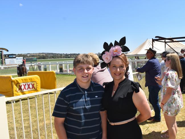 Luke and Lara Clarke made the long trip down from Mackay to attend Warwick Cup race day at Allman Park Racecourse, Saturday, October 14, 2023. (Photo: Michael Hudson/ Warwick Daily News)