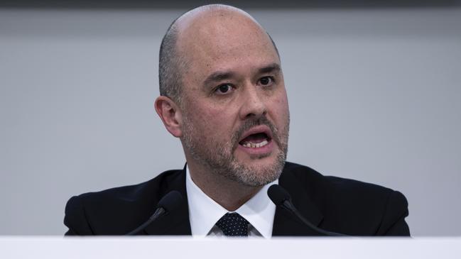 Nissan boss Ivan Espinosa has announced huge profit and job losses. Picture: AP Photo