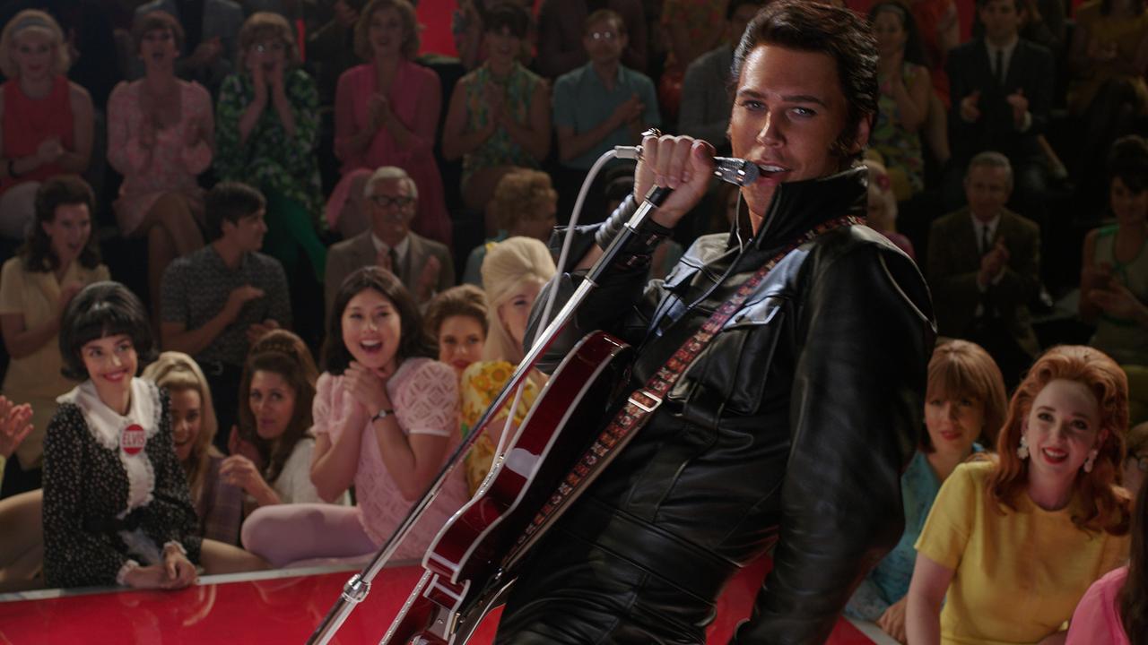 Swoony US actor Austin Butler as Elvis.