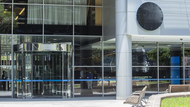 It is alleged he filmed the woman inside the change rooms at the SMH offices. Picture: Hollie Adams/The Australian