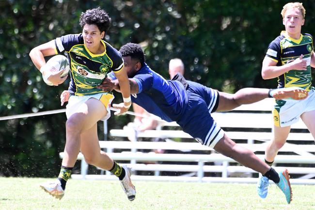 Fiji rugby 7's in Brisbane. Saturday October 6, 2024. Picture, John Gass