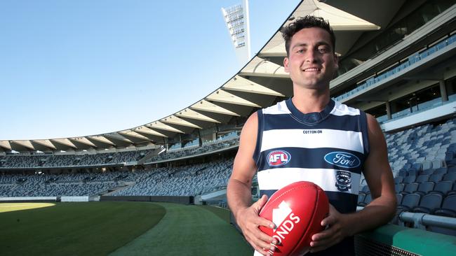 Luke Dahlhaus has joined the Cats. Picture: Alison Wynd