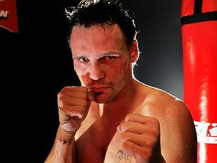  Boxer Daniel Geale spars at the Grange Old School Boxing gym in Smeaton Grange.