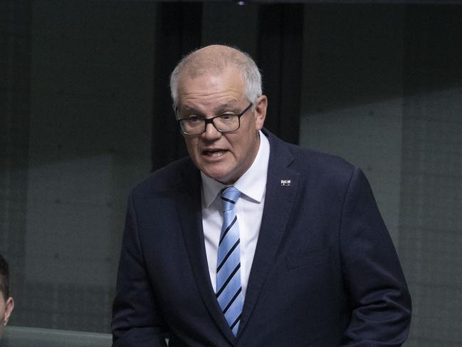 Former prime minister Scott Morrison appeared before the commission in December. Picture: NCA NewsWire / Gary Ramage