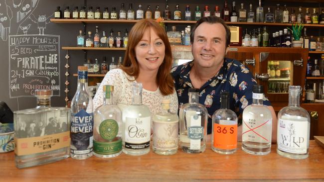 The Howling Owl owners Rachel and Mick Krieg. Picture: AAP / Brenton Edwards