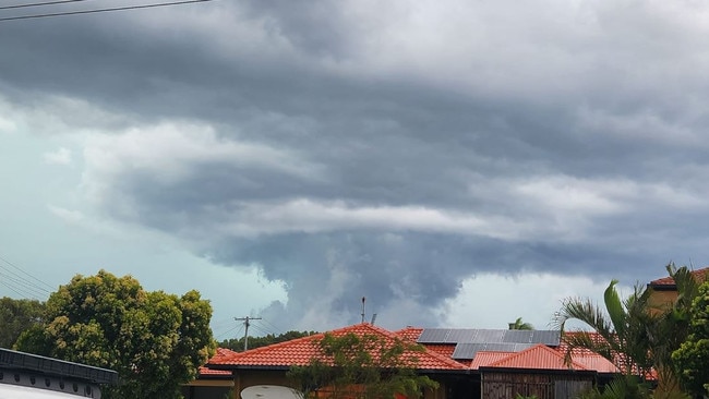 Storms over the Sunshine Coast. Picture: Samantha Milward