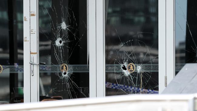 Another Docklands restaurant has been targeted. Picture: Mark Stewart