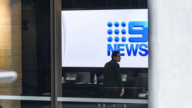 Earlier this week the Channel Nine offices in North Sydney were impacted. Picture: NCA NewsWire/Flavio Brancaleone