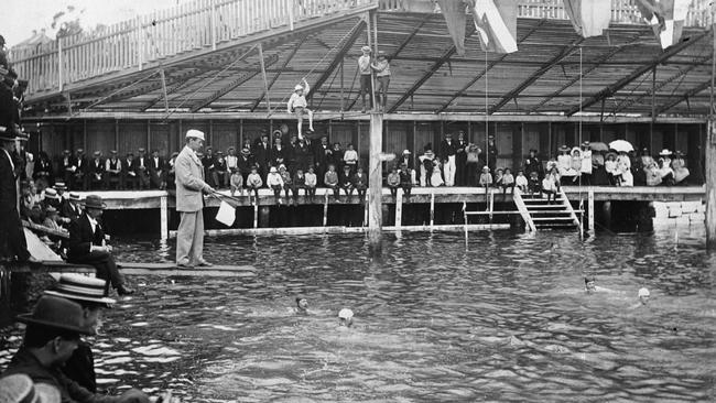 Dawn Fraser pool, Balmain, back in the day.