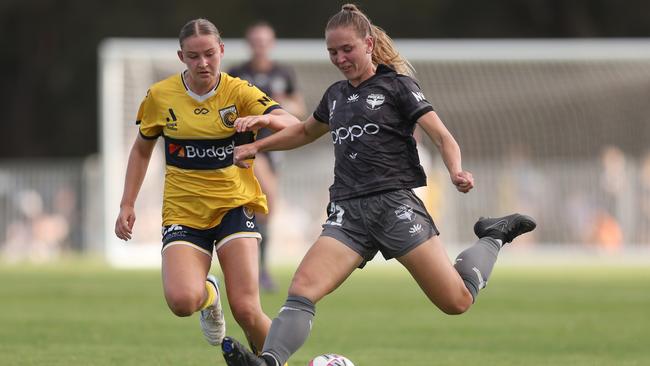 Tiana Fuller has scored four goals from her first 11 ALW games. Picture: Scott Gardiner/Getty Images