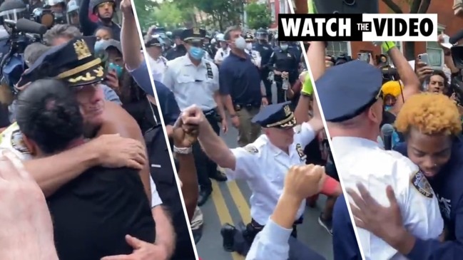 NYPD's top cop kneels with protesters: “We all know Minnesota was wrong”