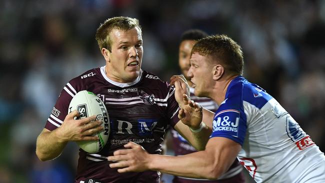 Jake Trbojevic was strong as captain for the home side. (AAP Image/Joel Carrett) 