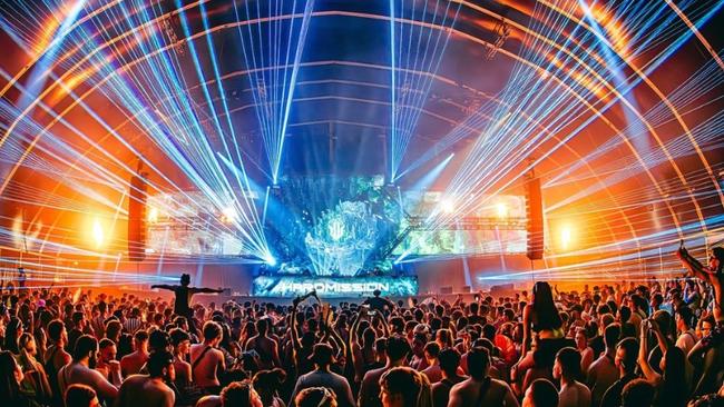 It’s believed partygoers overdosed on methyl​enedioxy​methamphetamine, commonly known as MDMA, at Hardmission Festival. Picture: Instagram