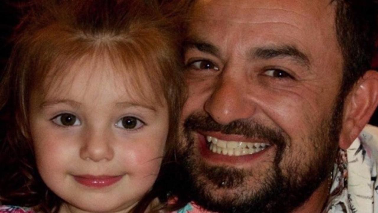 Tom Giordimaina, 50, with his daughter Kayla. Picture: Supplied