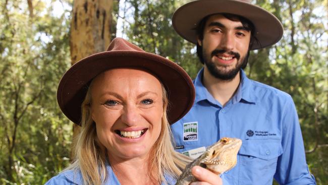 Castle and Boyd-Weetman run the Junior Rangers program at Ku-ring-gai Council. Picture: Renee Nowytarger