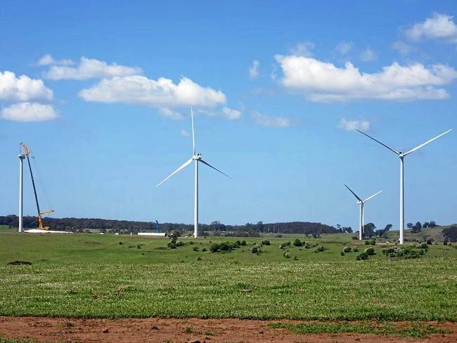 The Taralga Wind Farm in New South Wales. Picture: Contributed