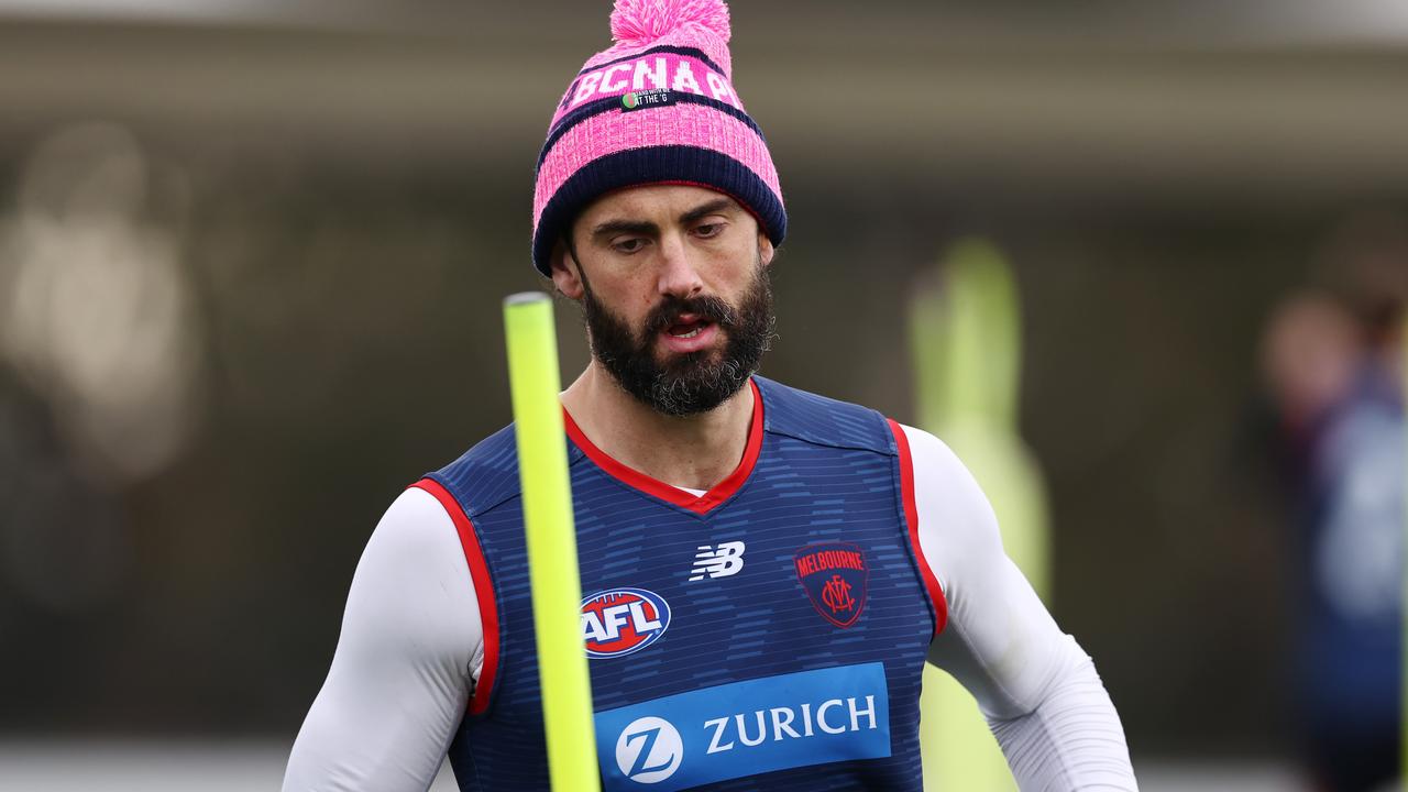 Brodie Grundy is keen on the Swans. Picture: Michael Klein