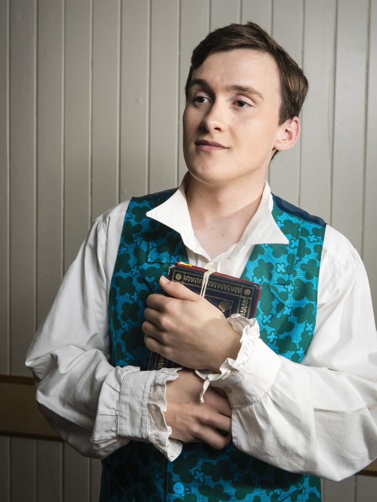 Oliver King as Marius as Toowoomba Choral Society presents Les Miserables, Sunday, August 27, 2023. Picture: Kevin Farmer