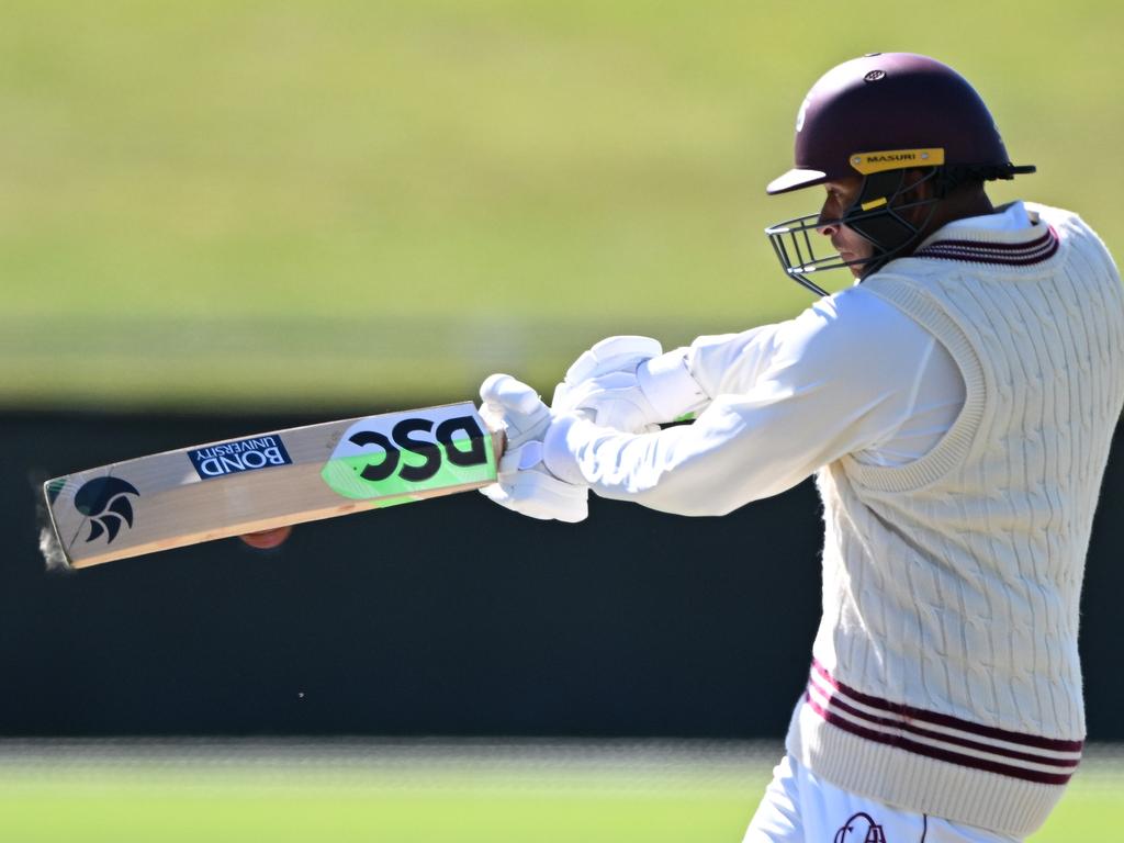 Usman Khawaja will again play for the Queensland Bulls next season. Picture: Steve Bell/Getty Images