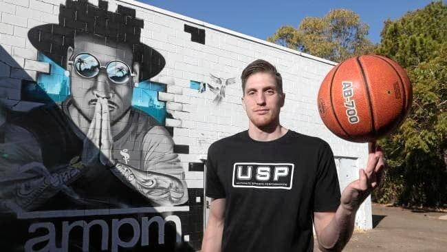 Ipswich international basketballer Matt Hodgson. Picture: Richard Gosling